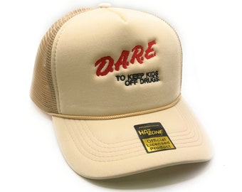 DARE Mesh Trucker Snapback (Khaki)