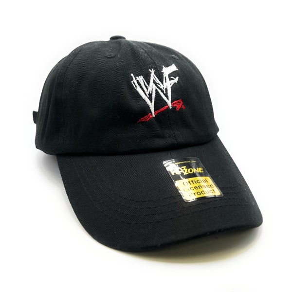 90s Wrestling Retro Dad Hat (Black)