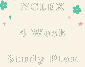 NCLEX-RN de próxima generación: plan de estudio de 4 semanas