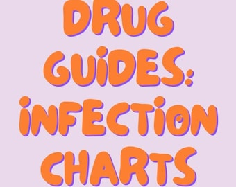 Escuela de enfermería: gráficos de infecciones