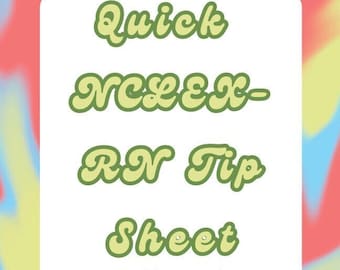 NCLEX-RN de próxima generación: notas rápidas