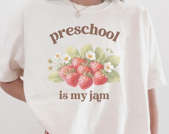 Preschool Teacher Tee, Pre-K Teacher Shirt, Back To School Teacher T-shirt Gift, Comfort Colors Early Education Para
