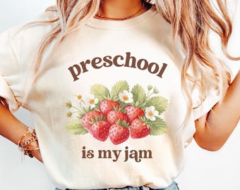 Preschool Teacher Tee, Pre-K Teacher Shirt, Back To School Teacher T-shirt Gift, Comfort Colors Early Education Para