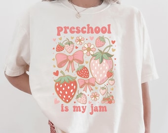 Preschool Teacher Tee, Pre-K Teacher Shirt, Back To School Teacher T-shirt Gift, Comfort Colors Early Education Para