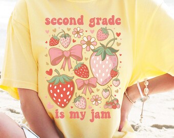 Second Grade Teacher Tee, 2nd Grade Teacher Team Shirt, Back To School Teacher T-shirt Gift, Comfort Colors Early Education Para