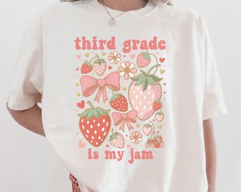 Back-to-School Third Grade Teacher Shirt, 3rd Grade Teacher Team Tee, Paraprofessional Ed T-shirt Gift, Comfort Colors Early Education Para