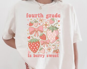 Back-to-School Fourth Grade Teacher Shirt, 4th Grade Teacher Team Tee, Paraprofessional Ed T-shirt Gift, Comfort Colors Early Education Para