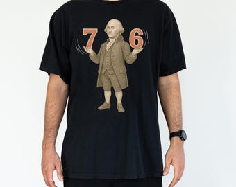 6-7 7-6 George Washington Shirt, Funny Fourth of July T-shirt, Independence Day 67 Meme Tee, America 250 Anniversary Top
