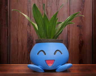 Pokemon Oddish Planter | 3D Printed Succulent Plant Pot