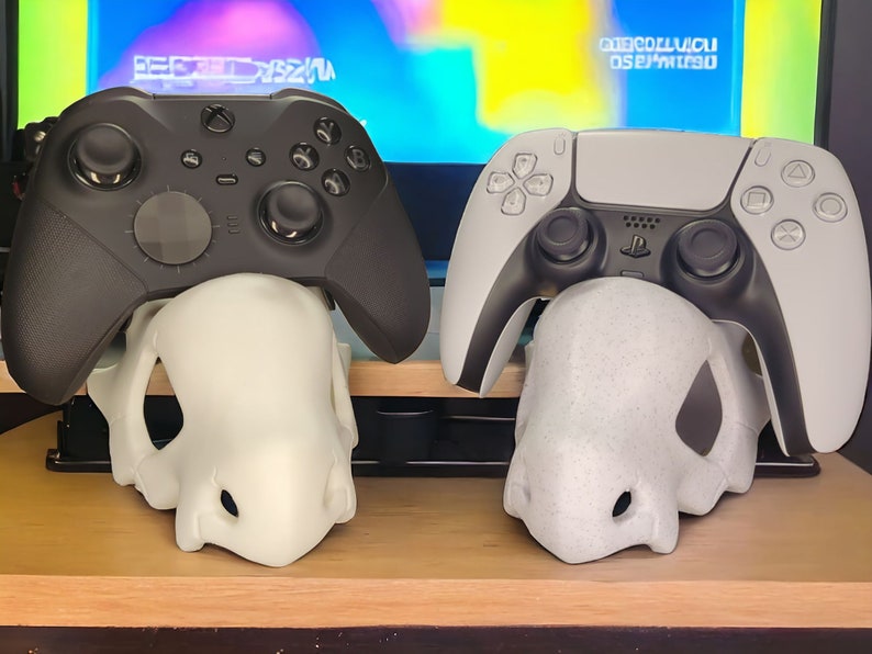 Skull Controllers Cubon Skull Game Controller Stand Universal Xbox Playstation - Etsy