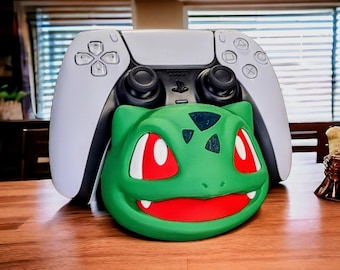 Bulbasaur Game Controller Holder: Universal Gaming Desk Organizer