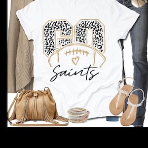 Saints Unisex T-shirt, Saints Shirt, New Orleans Saints, Football T-shirt, Gameday, New Orleans, Saints, Who Dat, Saints unisex shirt