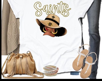 Saints T-shirt, Saints Shirt, New Orleans Saints, Football T-shirt, Game day, New Orleans, Saints, Who Dat, Saints Unisex Shirt