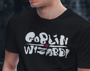 Goblin Wizard T-Shirt: DnD Gamer Tee