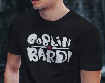 Goblin Bard T-Shirt: D&D Dungeon Master Tee