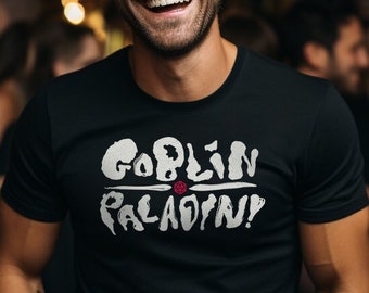 Goblin Paladin T-Shirt: DnD-Inspired Dungeons Dragons Tee
