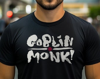 Goblin Monk T-Shirt: D&D Inspired Dungeon Master Tee