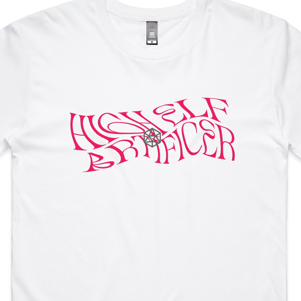 T-shirt Imprimé Qualité CottonCloud Dé Sourcerer T-Shirt Homme Dungeon Tabletop Dragons D20, Taille:S T-shirt Vintage Fantasy
