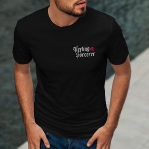 Tiefling Sorcerer T-Shirt: DnD Player Character Tee