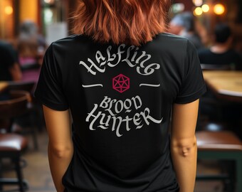 Halfling Blood Hunter Shirt, DnD Dungeons Dragons Tee
