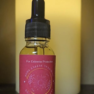 Fiery Wall of Protection For Extreme Protection Spiritual Conjure Oil