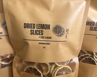 Dried Lemon Slices - 15 Slices