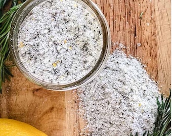 Lemon Rosemary Sea Salt