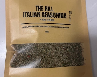 5 Herb Italian Seasoning Blend | Italian Herb Mix for Pasta, Pizza & Bread Dipping | Gourmet Spice Blend