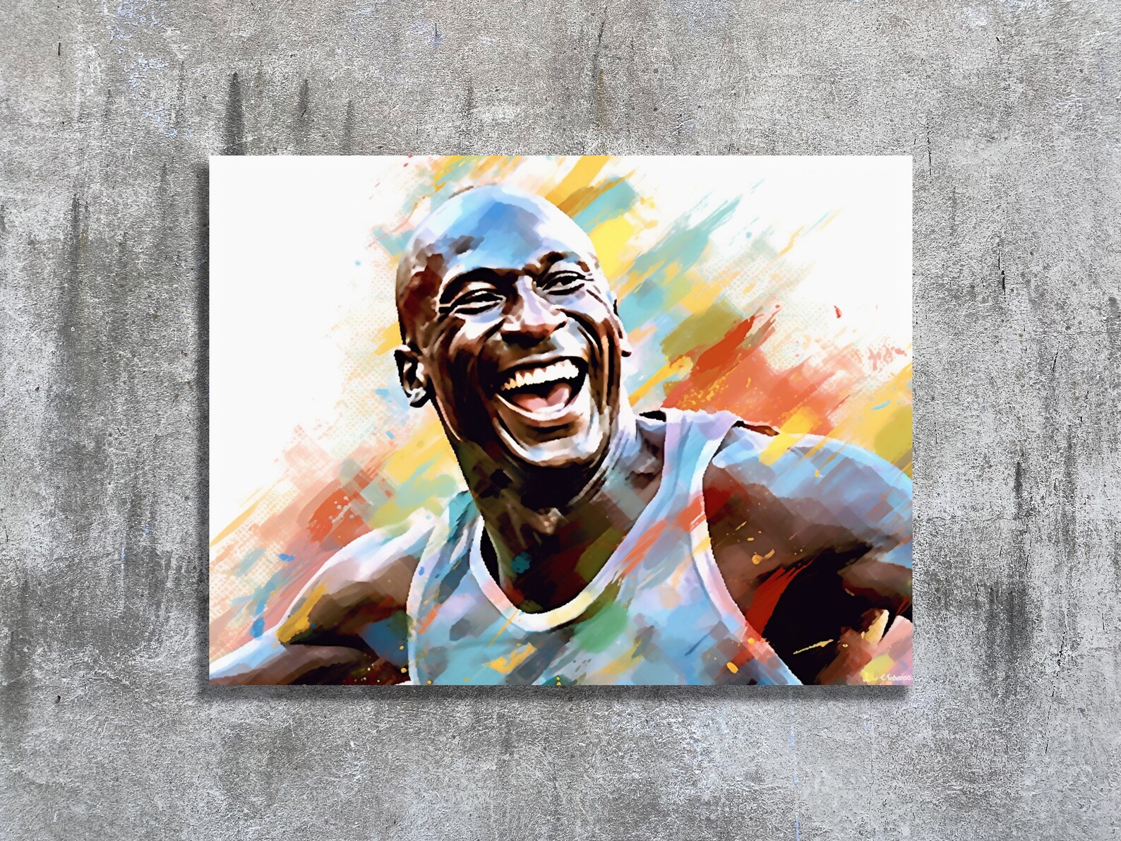 Large Printable Wall Art, Michael Jordan, Digital Print, Basketball ...