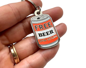 Personalisierte Bierdose Haustier ID Tag: Individuell hergestellte Laser gravierte Emaille Hundemarke
