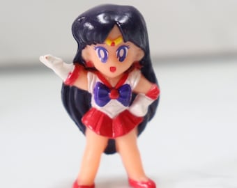 Minifigura vintage de Sailor Moon Mars de Bandai - 1994