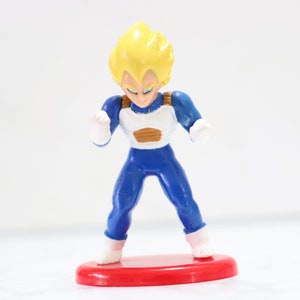 Rare Super Saiyan Vegeta Dragon Ball Coca-Cola Mini Figure - 2003 Vintage Dragon Ball Toys - Dragon Ball Figures - Vintage Collectable Toys