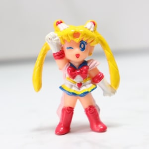 Bandai Sailor Moon Usagi Mini Figure - Vintage Sailor Moon - Rare Vintage Sailor Moon Doll - Vintage Japanese Toys - Old Toys - 1994