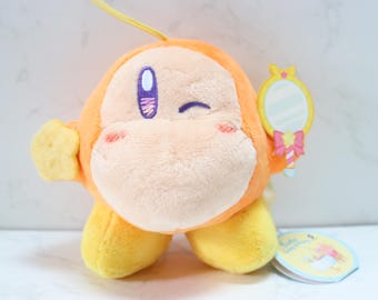 Rare Kirby Waddle Dee Plushie: Happy Morning Mini Toy