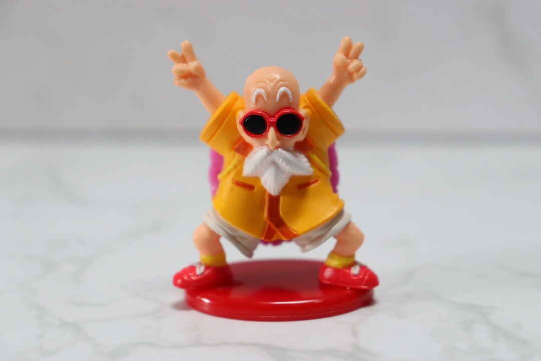 Rare Master Roshi Dragon Ball Coca-cola Mini Figure 2003 Vintage Dragon ...