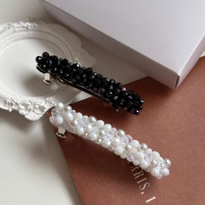 Beaded Bridal Barrette - Etsy display picture 3