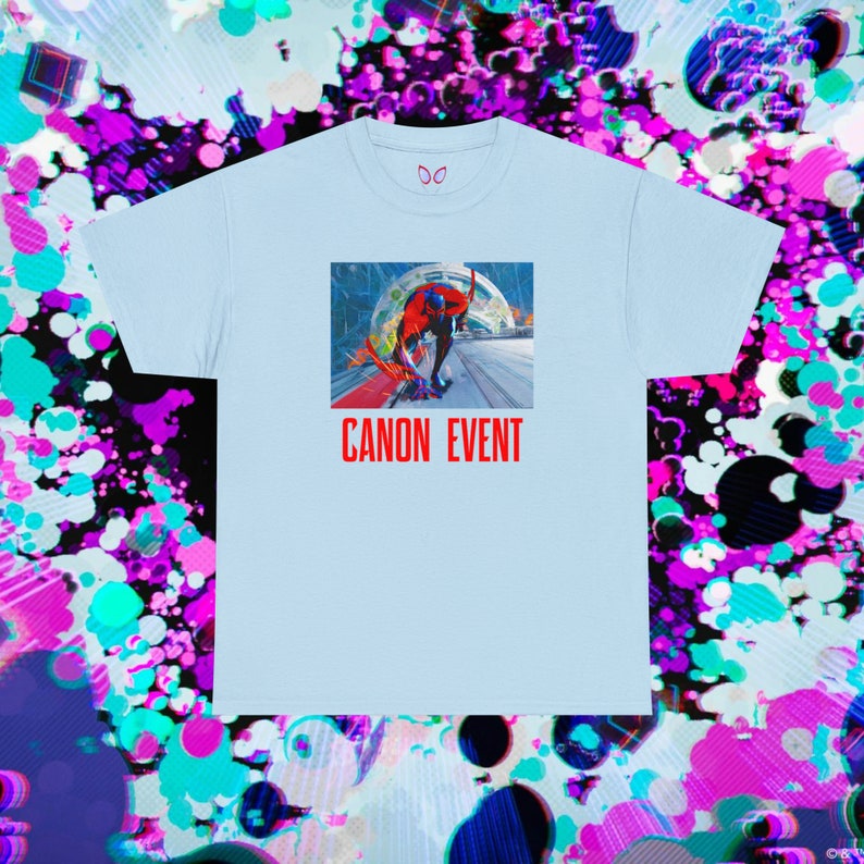 Canon Event Meme T-shirt Spider-man Across the Spider-verse - Etsy UK