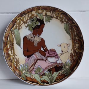 Assiettes de collection Unicef Heinrich Villeroy & Boch Allemagne vintage