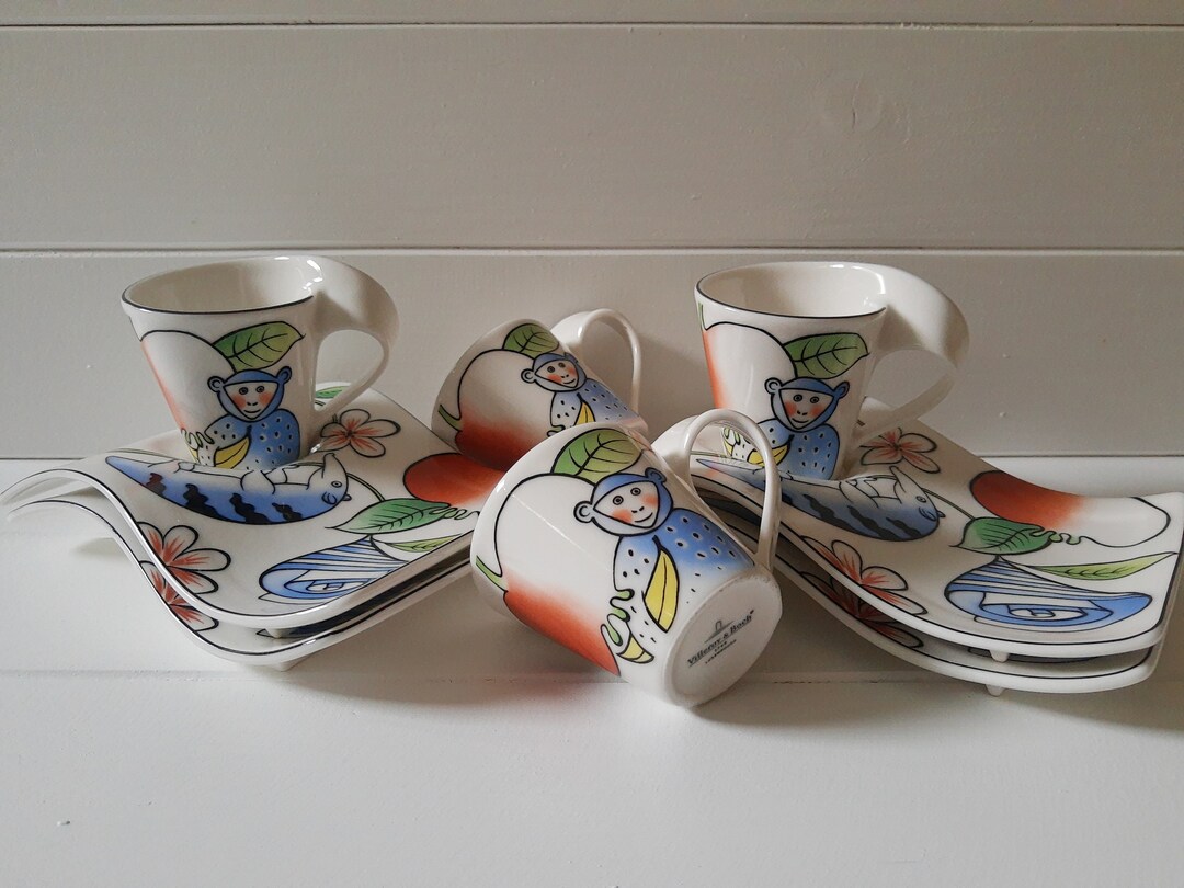 Villeroy & Boch Vintage Espresso Cup and Saucer - Etsy