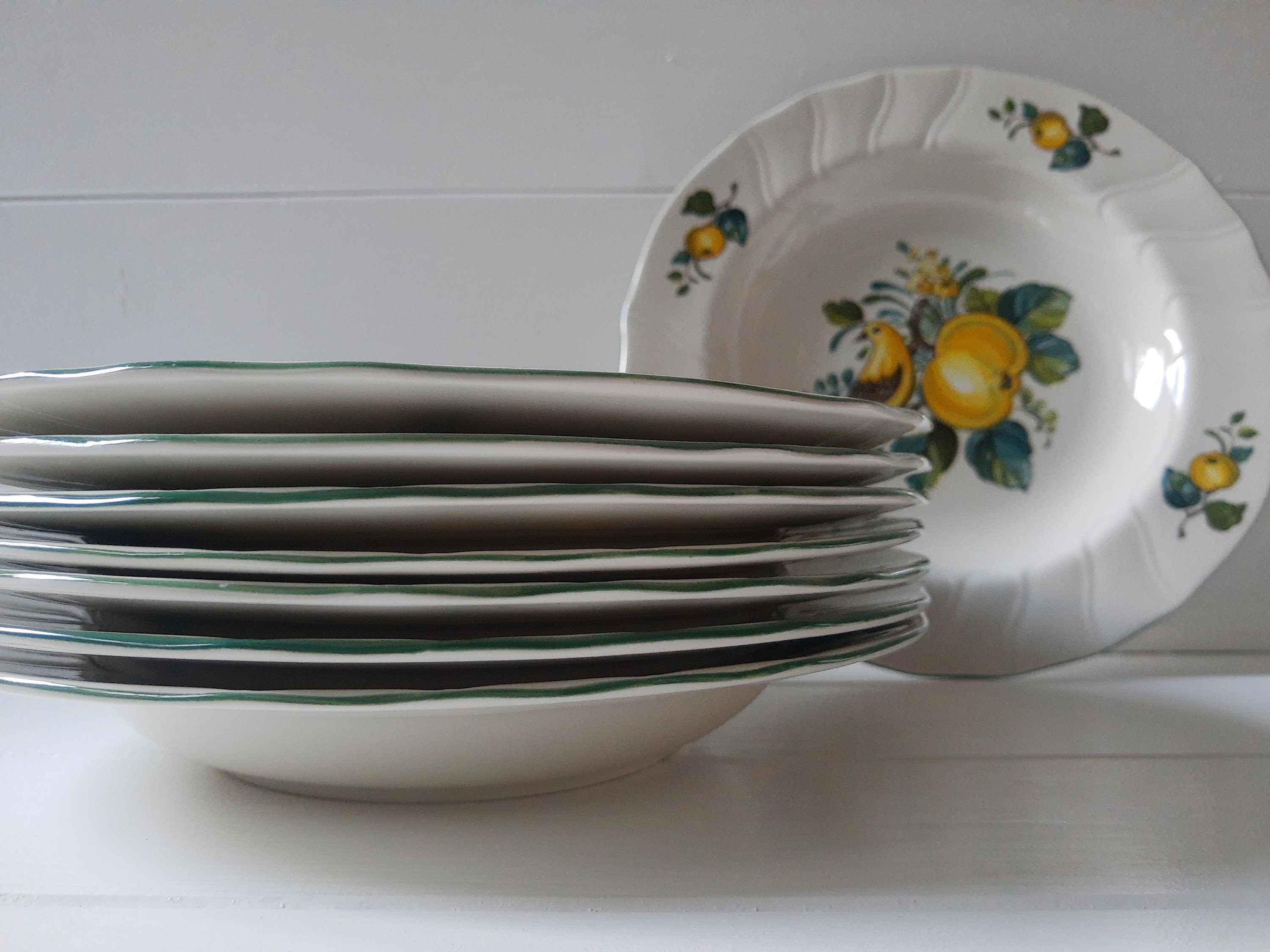 Jamaica Villeroy & Boch Set Cup Cake Plate Dinner Plates Jamaica Villeroy & Boch Set Cup Cake Plate Dinner Plates