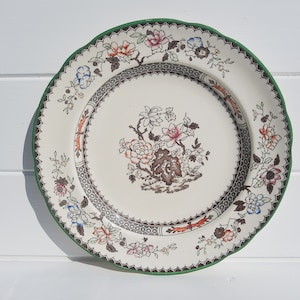 Copeland Spode Chinese Rose England vintage sobremesa e prato de jantar