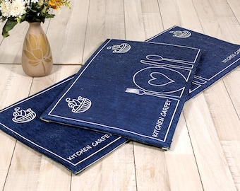 Alfombrilla de cocina antifatiga – Base de espuma antideslizante, 18x30