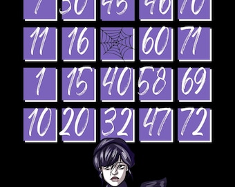 Themed Bingo Card