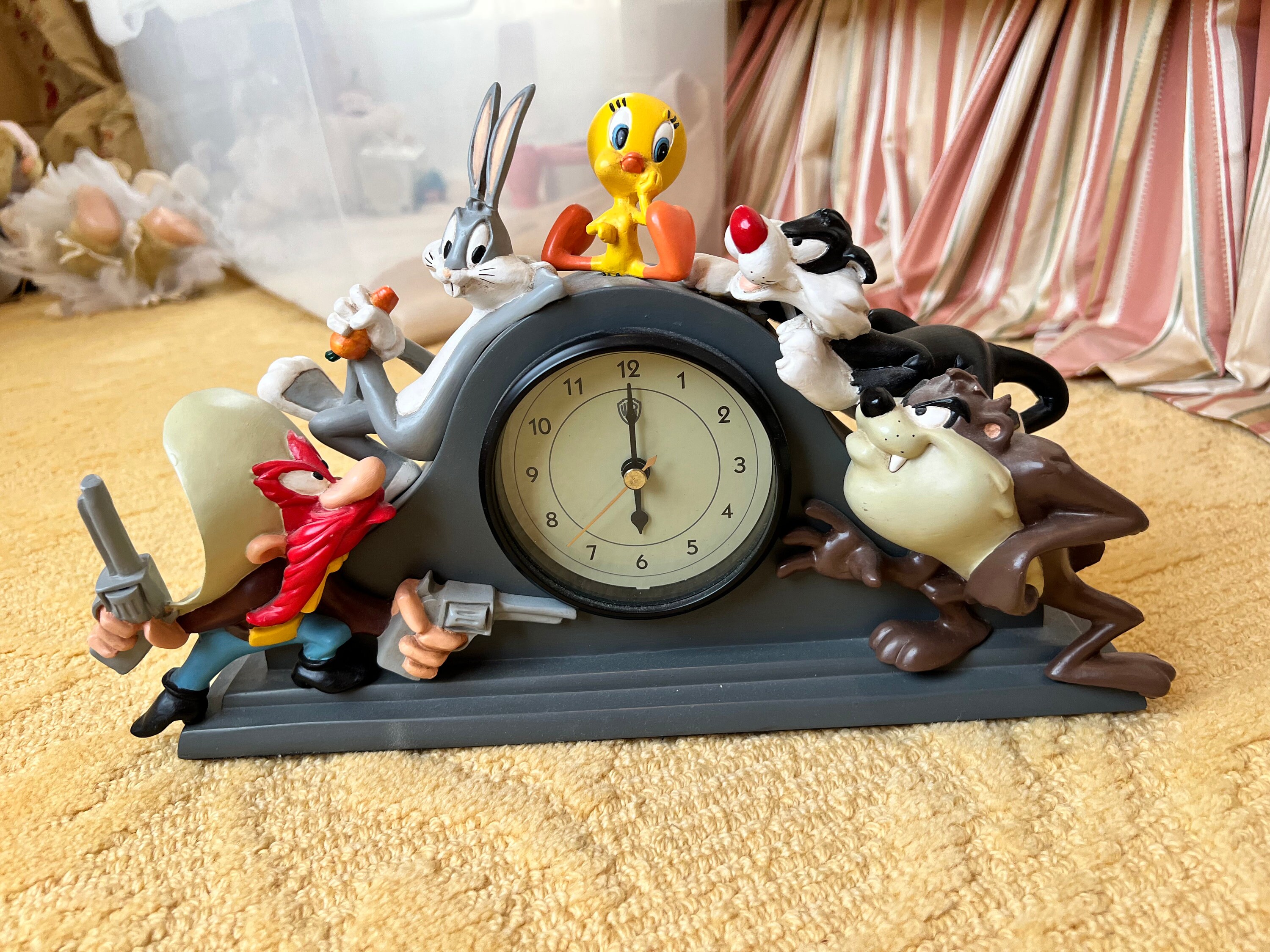 人気No.1 Tunes Looney Clock Etsy - Bros Warner From アンティーク雑貨