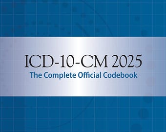 ICD-10-CM 2025 the Complete Official Codebook (The Complete Official Codebook)