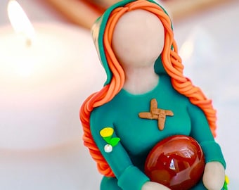 Celtic Goddess Brigid of Spring ~ Goddess of Imbolc ~ Poetry, Fire, Creativity, and Healing ~ The Maiden