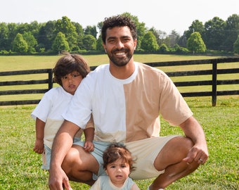 Matching Family Colorblock Outfit, Vacation Sets