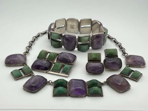 Mexican Silver Parure - image 1