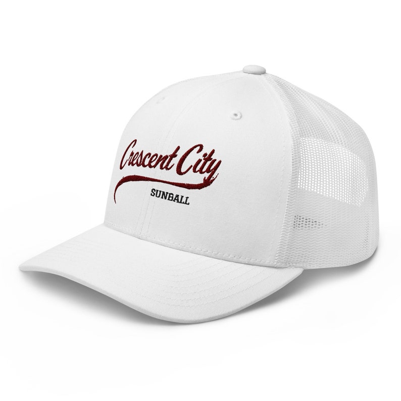 Crescent City Sunball Premium Hat, Baseball Cap, Bookish Merch, Sarah J Maas, Throne of Glass, ACOTAR, Ithan Holstrom