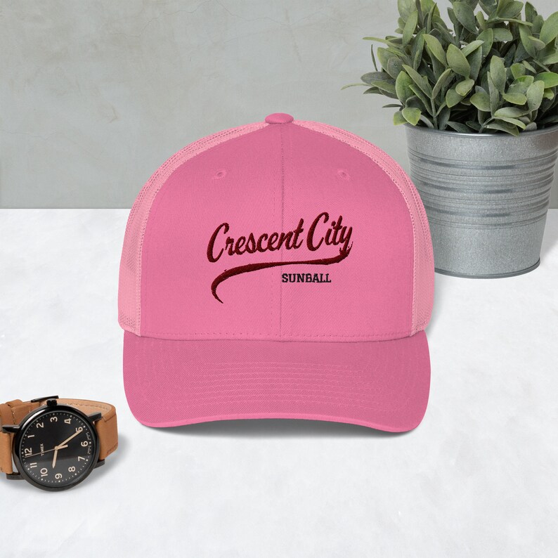 Crescent City Sunball Premium Hat, Baseball Cap, Bookish Merch, Sarah J Maas, Throne of Glass, ACOTAR, Ithan Holstrom
